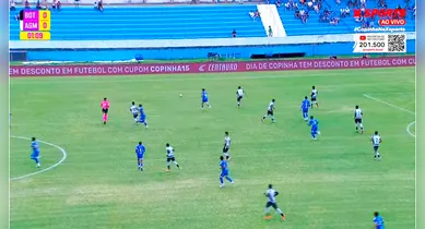 Imagem ilustrativa da notícia: Águia perde para o Botafogo na estreia da Copinha, veja como foi