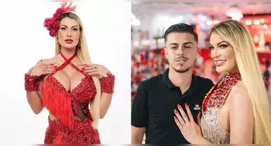 Imagem ilustrativa da notícia: Andressa Urach expõe opinião do namorado ao vê-la seminua no Carnaval