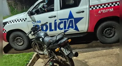 Imagem ilustrativa da notícia: Homem embriagado é preso com moto roubada após causar acidente em Marabá