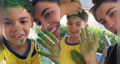 Imagem ilustrativa da notícia: Léo, filho de Marília Mendonça, pede irmão para Gabriela Versiani