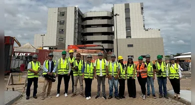 Imagem ilustrativa da notícia: Estado vistoria obras avançadas de Materno e Escola Gaspar Viana