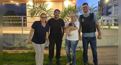 Imagem ilustrativa da notícia: Resgate emocionante: Cão preso em bueiro é salvo após operação conjunta em Marabá