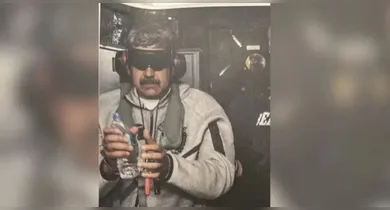 Imagem ilustrativa da notícia: Por que Maduro teve ohos e ouvidos cobertos durante captura