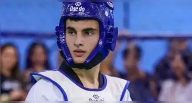 Imagem ilustrativa da notícia: Promessa do taekwondo brasileiro, Cauã Batista morre aos 18 anos