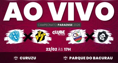 Imagem ilustrativa da notícia: Semifinais do Parazão: acompanhe no Lance a Lance do DOL e na Clube