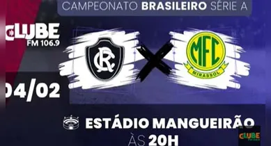 Imagem ilustrativa da notícia: Tem Jogo no DOL e na Clube: Remo e Mirassol no Mangueirão 