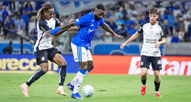 Imagem ilustrativa da notícia: Corinthians aproveita expulsão e busca empate com o Cruzeiro