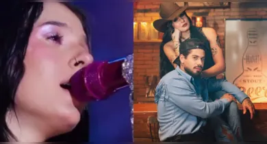 Imagem ilustrativa da notícia: VÍDEO: Ana Castela chorou em show ao cantar música dela com Zé Felipe