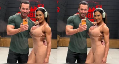 Imagem ilustrativa da notícia: Gracyanne Barbosa assume novo affair em foto na academia