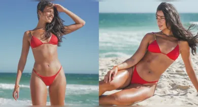 Imagem ilustrativa da notícia: FOTOS: Alane Dias chama atenção ao exibir marquinha de biquíni