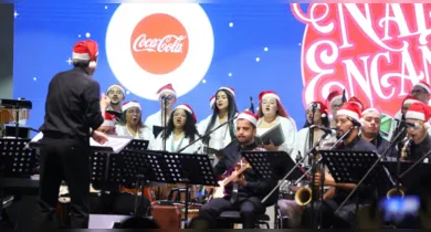 Imagem ilustrativa da notícia: Coro Carlos Gomes é atração no Natal Encantado do Parque da Cidade