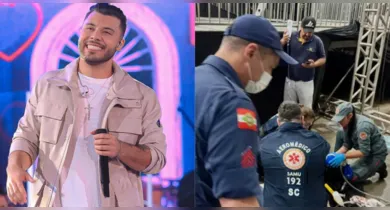 Imagem ilustrativa da notícia: Trabalhador morre após cair durante montagem de show de Murilo Huff