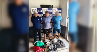 Imagem ilustrativa da notícia: Polícia Militar prende trio por furto em shopping de Marabá