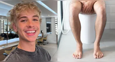 Imagem ilustrativa da notícia: Juliano Floss faz xixi sentado: hábito faz mal para a saúde?