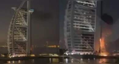 Imagem ilustrativa da notícia: Hotel de 320 metros em Dubai pode ter sido alvo de ataques iranianos