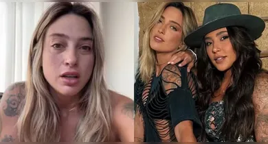Imagem ilustrativa da notícia: Lauana Prado anuncia término com Tati Dias, que chora na web