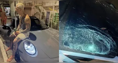 Imagem ilustrativa da notícia: MC Tuto é preso por dirigir Porsche em alta velocidade e atropelar jovem
