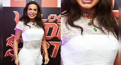 Imagem ilustrativa da notícia: Gretchen usa coleira com nome do marido durante bloco de Luísa Sonza