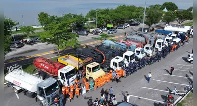 Imagem ilustrativa da notícia: 'Belém Limpa': força-tarefa contará com mais de 100 trabalhadores