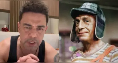 Imagem ilustrativa da notícia: Internautas sugerem trocar Zezé Di Camargo por Chaves no SBT