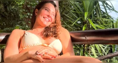 Imagem ilustrativa da notícia: Paolla Oliveira surge em fotos de biquíni para celebrar 2026: 'Bora começar'