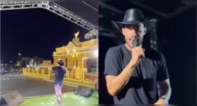 Imagem ilustrativa da notícia: Cantor desabafa após fazer show para plateia vazia em terra natal