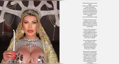 Imagem ilustrativa da notícia: Às vésperas do carnaval, Andressa Urach é hospitalizada