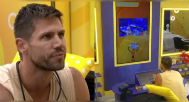 Imagem ilustrativa da notícia:  Tia Milena acorda Jonas de madrugada no BBB e brother revida