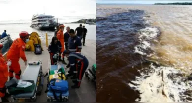 Imagem ilustrativa da notícia: Corpo de terceira vítima de naufrágio no Amazonas é enterrado em Manaus