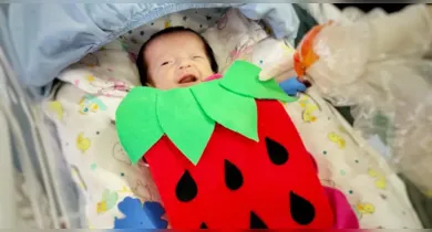 Imagem ilustrativa da notícia: Carnaval no berçário! Veja recém-nascidos fantasiados em maternidade de Belém