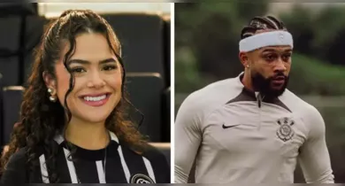 Imagem ilustrativa da notícia: "Sabor" romance? Maisa e Memphis Depay fazem selfie dentro de quarto