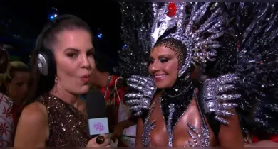 Imagem ilustrativa da notícia: Viviane Araújo se incomoda com jornalista ao ser chamada de Consuelo 