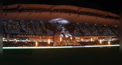 Imagem ilustrativa da notícia: Mosaico de Nossa Senhora de Nazaré marca estreia do Remo na Série A