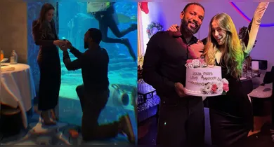 Imagem ilustrativa da notícia: Nego do Borel pede namorada em casamento em Dubai