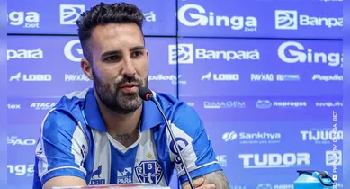 Imagem ilustrativa da notícia: Ítalo destaca evolução do Paysandu e projeta muitos gols em 2026