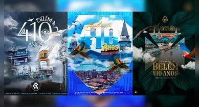 Imagem ilustrativa da notícia: Remo, Paysandu e Tuna Luso homenageiam Belém pelos 410 anos