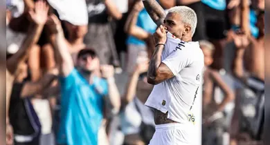 Imagem ilustrativa da notícia: Com gol de Gabigol, Santos vence Novorizontino na estreia do Paulistão