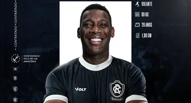 Imagem ilustrativa da notícia: Remo anuncia Patrick de Paula que chega "pronto para trabalhar"