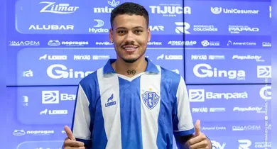 Imagem ilustrativa da notícia: Kleiton Pego é apresentado no Paysandu e cita goleiro na negociação