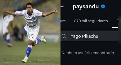 Imagem ilustrativa da notícia: Após acerto com Remo, Paysandu rompe laços com Yago Pikachu