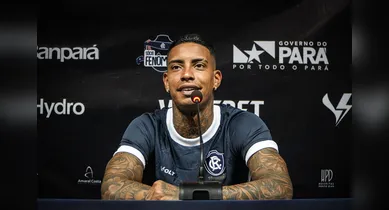 Imagem ilustrativa da notícia: Alef Manga é apresentado e fala em recomeço no Remo