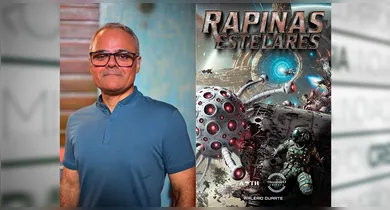 Imagem ilustrativa da notícia: Walério Duarte lança o livro "Rapinas Estelares", em Belém, nesta quinta (22)