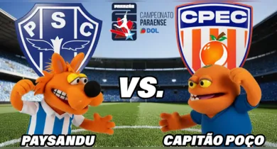 Imagem ilustrativa da notícia: Paysandu 1 x 0 Capitão Poço: acompanhe o jogo em tempo real