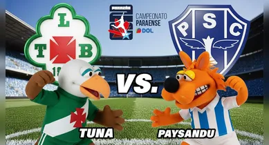Imagem ilustrativa da notícia: Com pênalti no final, Tuna vence o Paysandu em clássico paraense 