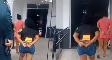 Imagem ilustrativa da notícia: Mãe e filha são presas suspeitas vender drogas em praia de Bragança