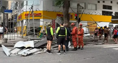 Imagem ilustrativa da notícia: Mulher morre após queda de andaime no Rio de Janeiro
