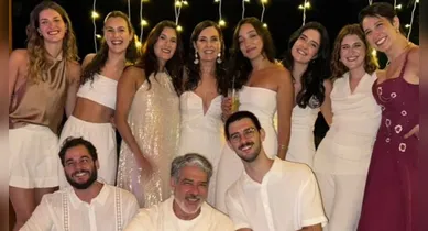 Imagem ilustrativa da notícia: Fátima Bernardes passa o réveillon ao lado de Túlio Gadelha e Bonner