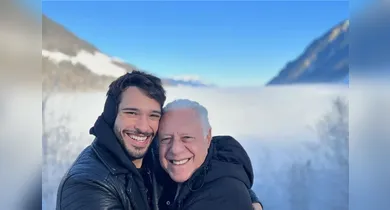 Imagem ilustrativa da notícia: Filho de Antônio Fagundes assume novo namorado: "Meu gatissímo"