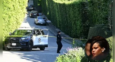 Imagem ilustrativa da notícia: Mansão de Rihanna em Beverly Hills é atingida por disparos de arma de fogo