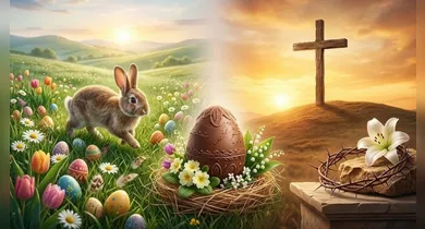 Imagem ilustrativa da notícia: Páscoa: Conheça as origens e os significados da celebração